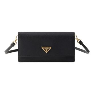 Prada (WMNS) PRADA FW25 Saffiano leather Mini-Bag Black 1NF059-2DB3-F0002