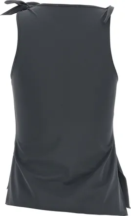 Coperni Womens Gray Polyamide Tank Tops