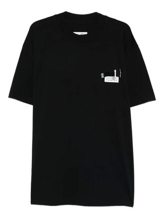 Maison Margiela T-shirt con grafica - Nero