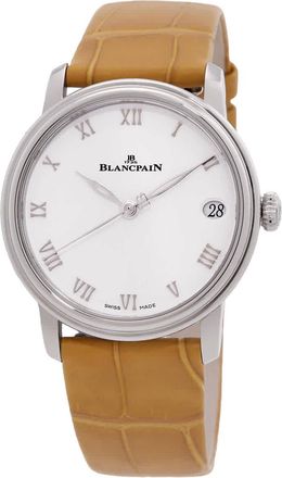 Blancpain Villeret Automatic White Dial Ladies Watch 6127-1127-95A