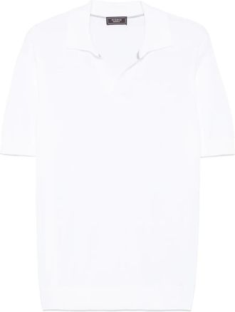 PESERICO Camicia con colletto polo - Bianco