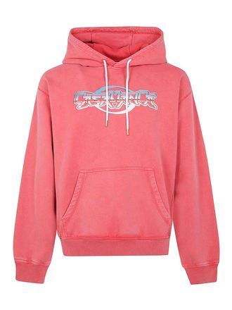 Casablanca Chrome Text Printed Hoodie