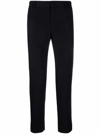Pantaloni Torino straight-leg tailored trousers - men - Cotton/Polyamide/Spandex/Elastane - 54 - Black