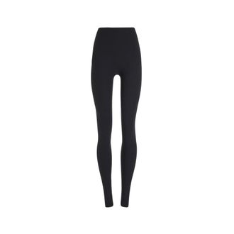 Wolford Lange Leggings - Dames - Leggings - Zwart - XS - Wol - Broeken