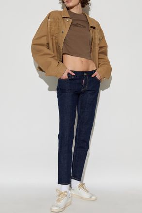 Dsquared2 Jennifer Jeans, Womens, Navy Blue