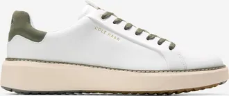 Cole Haan Mens GrandPr&oslash; Topspin Waterproof Golf Shoes - White Size 10.5