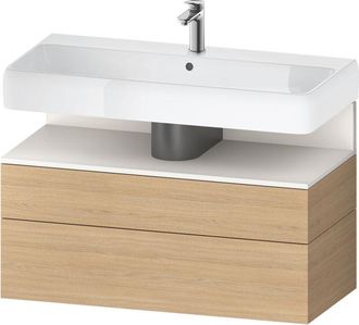 Duravit Qatego Mueble Bajo Lavabo, 1 Extra&iacute;ble Y 1 Caj&oacute;n, - Duravit