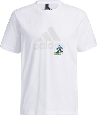 adidas Graphic Logo T-Shirts White IA8156