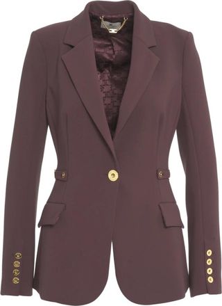 Elisabetta Franchi Mujer, Chaquetas, Rojo, Talla: M