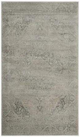 Safavieh Alfombra viscosa grigio 122 x 170 cm