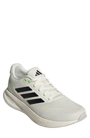 adidas Runfalcon 5 Running Shoe in Off White/Black/Lime Burst at Nordstrom Rack, Size 10.5
