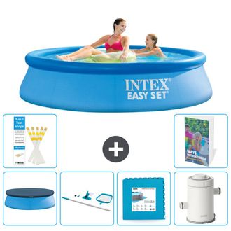 Intex Piscina Easy Set Redonda - 244x61 Cm - 7-piezas S17