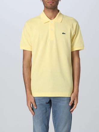 Lacoste Polo Shirt LACOSTE Men color Yellow