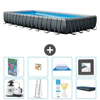 Intex Piscina Ultra Xtr Rectangular - 975x488x132 Cm - 9-piezas S525