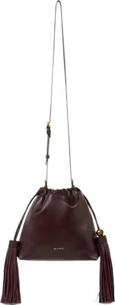 Etro Tassen, Dames, Paars, ONE Size, Leer, Mini Kalispera Sack Bag