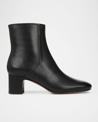 Vince Kellan Leather Ankle Boots