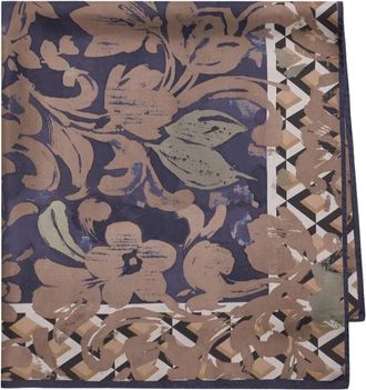Maliparmi Zijden Sjaals - Dames - Zijden sjaals - Veelkleurig - ONE Size - Accessoires