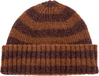 Howlin Accessoires, Heren, Veelkleurig, ONE Size, Geribbelde muts