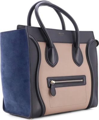 Celine Tricolor Luggage Bag Leather Mini tote bag - Veelkleurig