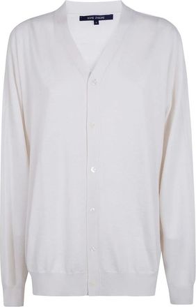 Sofie D'Hoore Truien & Vesten, Dames, Wit, M, Wol, V-hals Vest