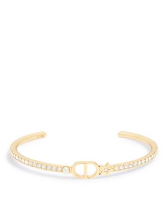 Dior PETIT CD RIGID BRACELET WITH GOLD-COLOURED FINISH - Christian Dior - Woman