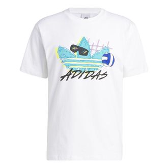 adidas Beach Sports Trefoil T-shirt White IL4729