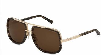 Dita Eyewear Mach-One Zonnebril - Heren - Zonnebrillen - Geel - 59 MM - Accessoires