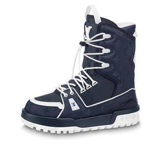 Louis Vuitton LV Trainer Snow Snow Boots Marine 1AAS77