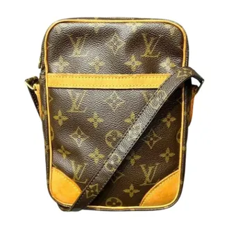 Louis Vuitton Pre-owned Cross Body Bags, unisex, Brown, Size: ONE SIZE Pre-owned Vintage Coated Canvas Shoulder Bag