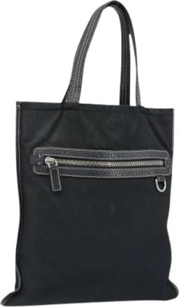 Prada Pre-owned Vintage Tote Bag - Dames - Vintage Shopper - Zwart - ONE Size - Leer - Vintage
