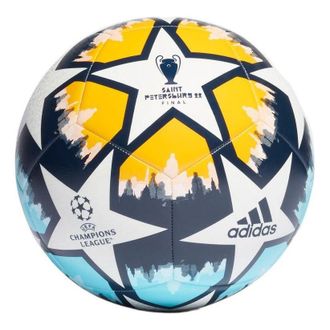 adidas UCL Training Ball White Navy Yellow H57813