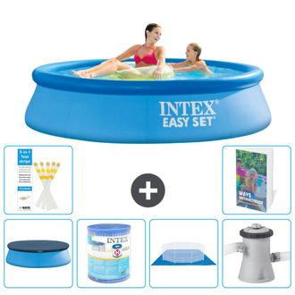Intex Piscina Easy Set Redonda - 244x61 Cm - 7-piezas S167