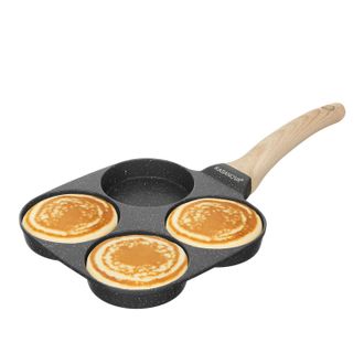 KASANOVA Padella 4 pancake 9 cm grigio