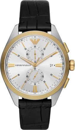 Emporio Armani Gouden Horloge - Heren - Horloges - Geel - ONE Size - Accessoires