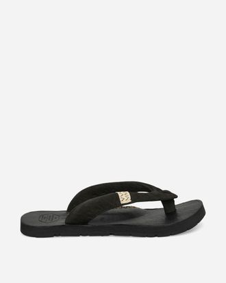 Visvim Lama Sandal-Folk Black