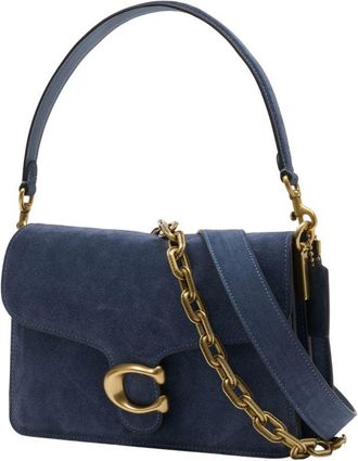 Coach Womens Tabby Shoulder Bag Blue Calfskin