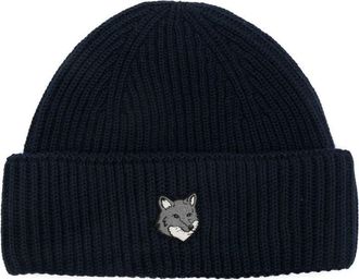 Maison Kitsuné Fox Head Large Beanie Accessories