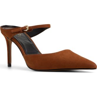 Aldo Sidnney Pointed Toe Pump in Camel at Nordstrom Rack, Size 7.5