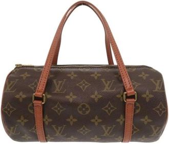 Louis Vuitton Pre-owned Handbags, female, Brown, Size: ONE SIZE Pre-owned Canvas Handbag