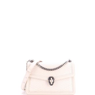 Bulgari Serpenti Forever Shoulder Bag Quilted Leather Small