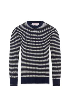Orlebar Brown Lorca Side Stripe-277195-Night Iris/sea Mist