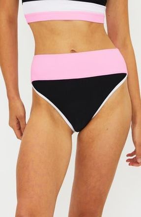 Beach Riot Emmy Bikini Bottoms in Prism Pink at Nordstrom Rack, Size X-Small