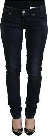 Acht Slim-fit Jeans, female, Blue, Size: W26 Low Waist Slim Fit Jeans