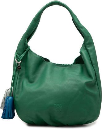 Loewe Pre-owned LOEWE Nappa Anagram Tassel Hobo Ladies HIVAKXD6O8F7UL6J