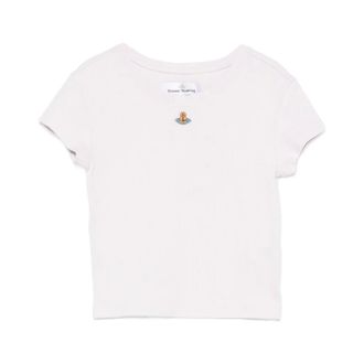 Vivienne Westwood T-Shirts, female, White, Size: XS Baby Peru T-Shirt
