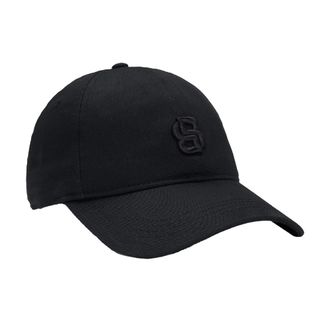 HUGO BOSS Dames Ari B Icon Monogram Baseballcap (Zwart)