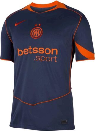 Nike Inter Milan 2025/26 Stadium Third Dri-FIT Total 90 Replica Shirt - Heren - Fitness - Blauw - XL - Polyester - Fitness