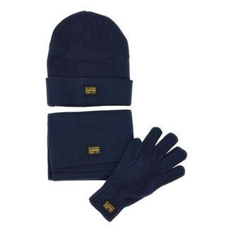 G-Star Accessoires Cadeauset - Heren - Accessoires - Blauw - Maat: ONE Size Katoen