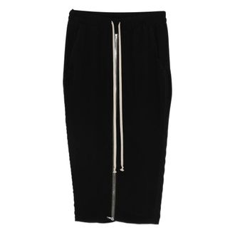 Rick Owens Drawstring Zip Midi Skirt