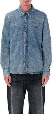 Ami Blue Denim Shirt